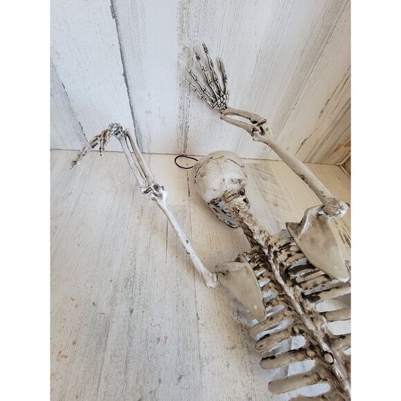 Skeleton AS IS jointed hanging Halloween home decor prop scary - Picture 10 of 15